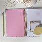 Ruled Wirebound Notebook - Flowery Shine