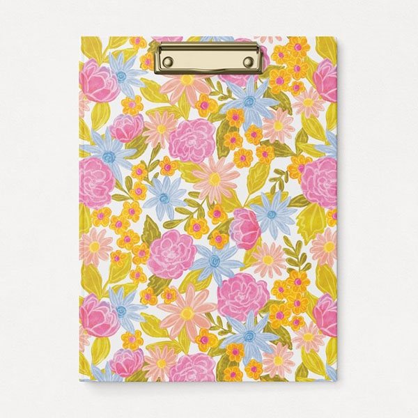 Clipfolio à pince Floral Pop