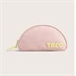 Thomas 2 Compartments Pencil Case - Dusty Rose