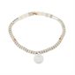 Stone Intention Charm Bracelet - Moonstone: Stone of Balance - Silver