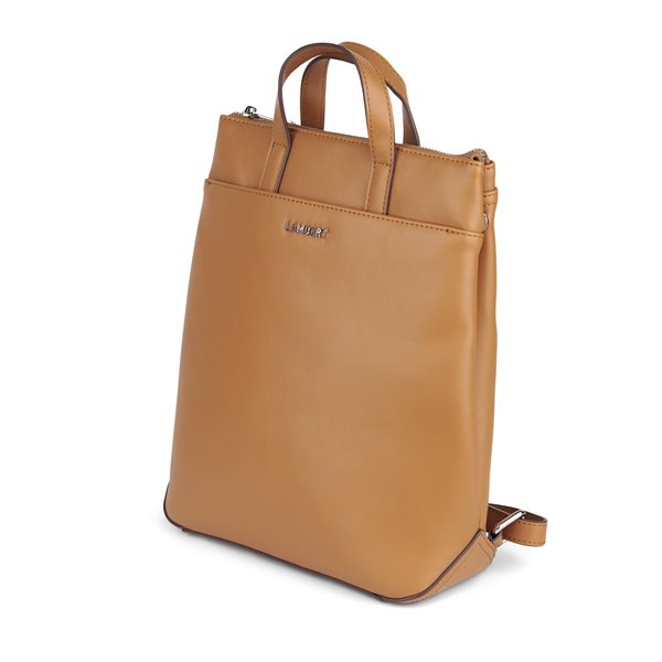 The Millie Vegan Leather Backpack - Sepia