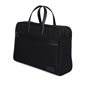 The Sloane Canvas Briefcase - Black