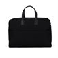 The Sloane Canvas Briefcase - Black