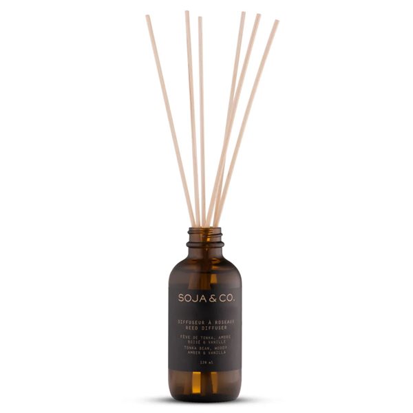 Reed Diffuser - Tonka Bean, Woody Amber & Vanilla