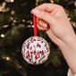 Christmas Ornament Candle - Spiced Cranberries 