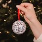 Christmas Ornament Candle - Winter Flower