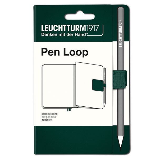 Self-Adhesive Pen Holder - Forest Green
