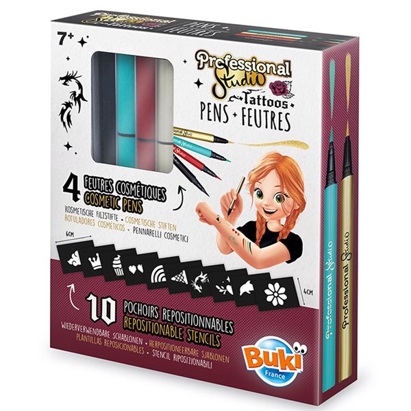 Buki Professional Studio - Feutres tattoos Dorés