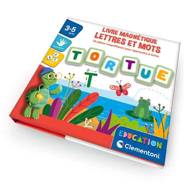 Livre magnétique Lettres et mots