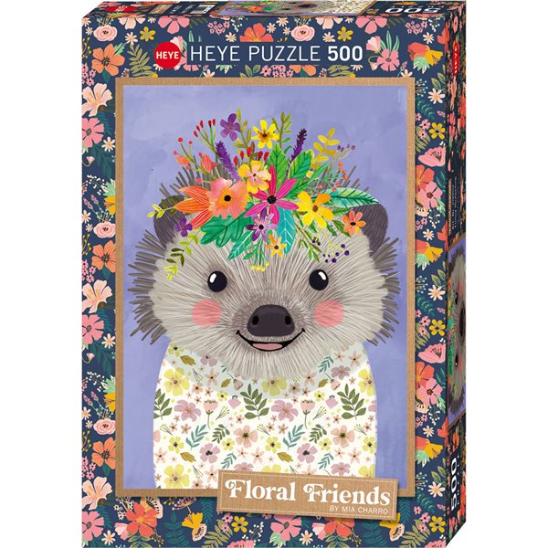 500 Piece Puzzle - Funny Hedgehog