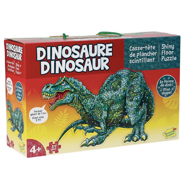 Casse-tête de plancher 51 morceaux - Dinosaure