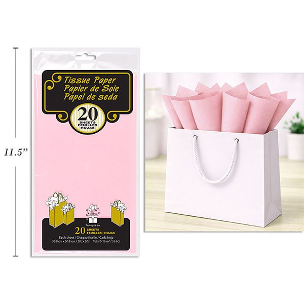 Papier de soie - Rose
