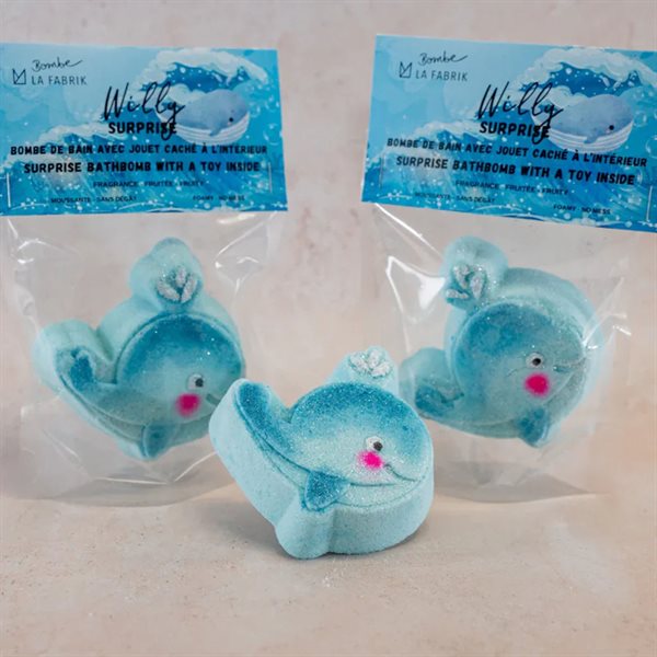 Bombe de bain surprise - Willy