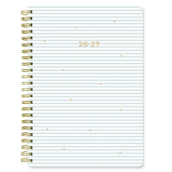 Stripes Weekly Academic Planner (2026-2027) - Sky