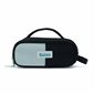 Allset 2-Compartment Pencil Case - Black & Sage