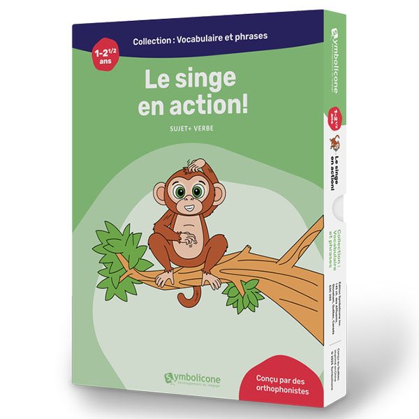 Jeu symbolicone - Le singe en action