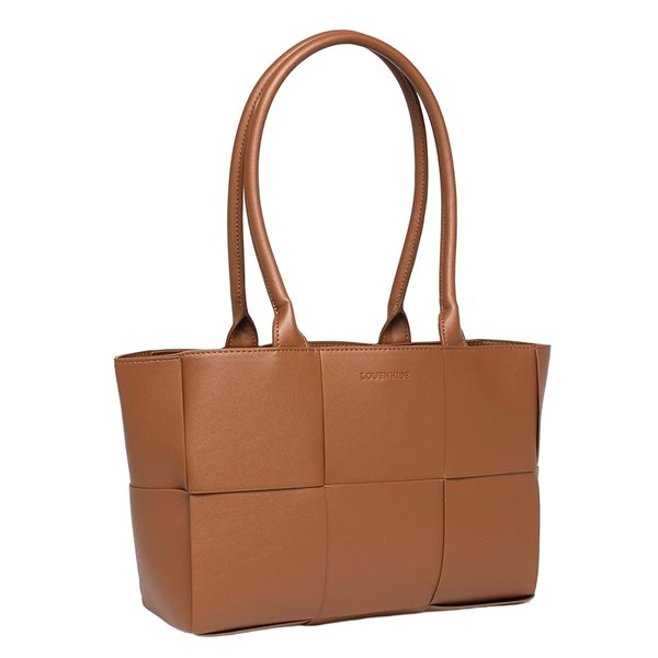 Gwen Vegan Leather Handbag - Tan