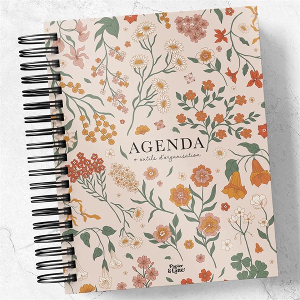 Agenda hebdomadaire perpétuel petit format Laurie - 6e édition