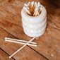 Ceramic Match Pot - Cream Speckeld