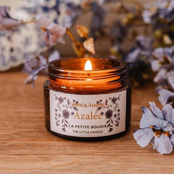 2 oz Scented Reusable Soy Candle - Azalée