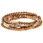 Collier / bracelet en pierre - Bois pétrifié