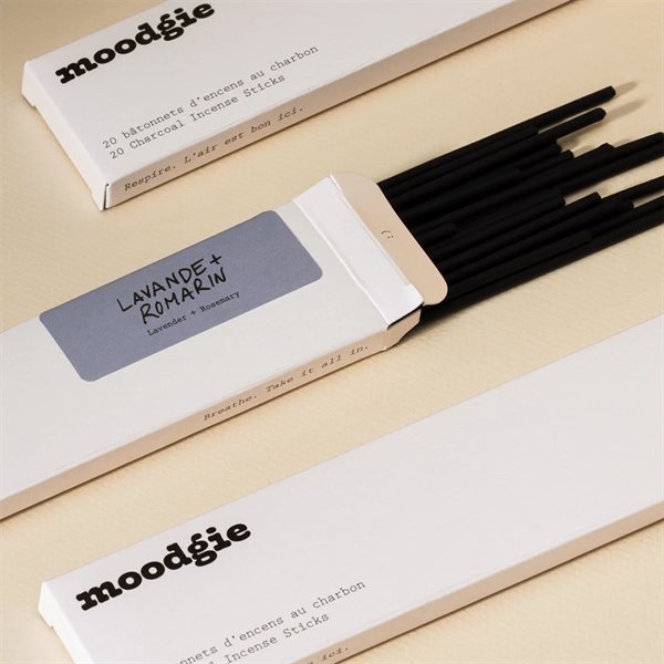Charcoal Incense Sticks - Lavender & Rosemary