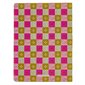 Cahier de notes ligné avec boucle pour cellulaire Casey - Mosaïque de cœurs