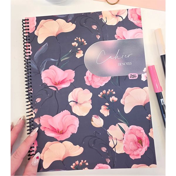 Cahier de notes grand format Enola