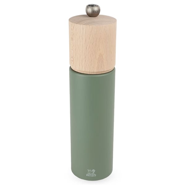 Moulin à poivre manuel en bois Boreal 21 cm - Vert fougère