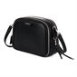 The Emmy Vegan Leather Crossbody Handbag - Black