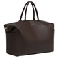 Sac de voyage en cuir végane Ohio - Chocolat