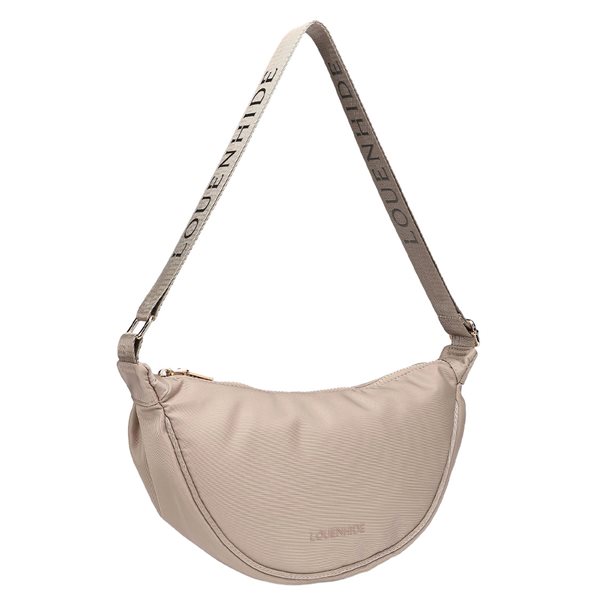 Sylvia Nylon Crossbody Bag - Beige