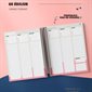 Agenda hebdomadaire perpétuel Jasmine - 6e édition