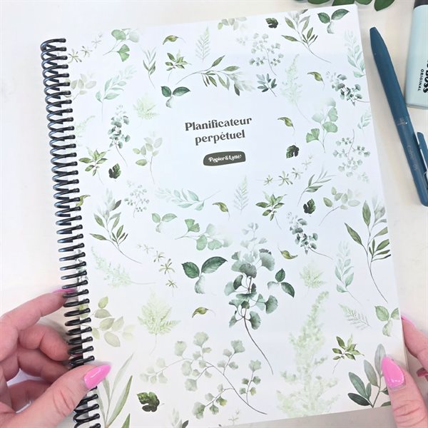 Agenda hebdomadaire perpétuel Aurore - 6e édition