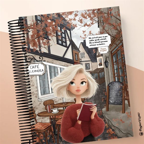 Planificateur scolaire pour enseignant 4P 2026-2027 Un carnet et un café