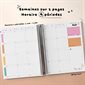 Planificateur scolaire pour enseignant 4P 2026-2027 Fuzzy café