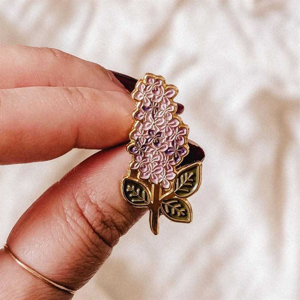 Lilac Pin