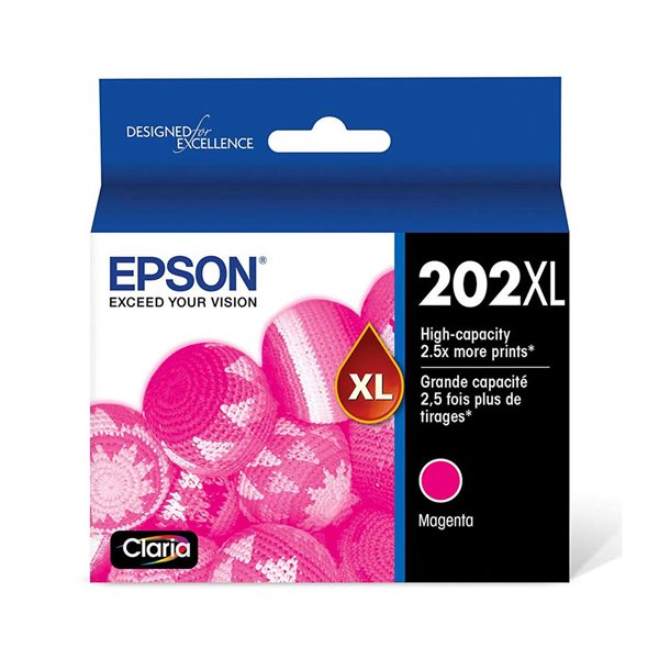 Cartouche jet d’encre 202XL Magenta