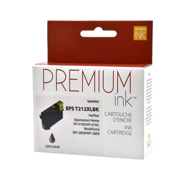 Cartouche jet d’encre compatible Epson T212XL Noir