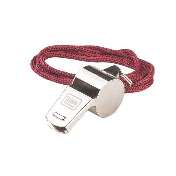 Metal Whistle with Cord