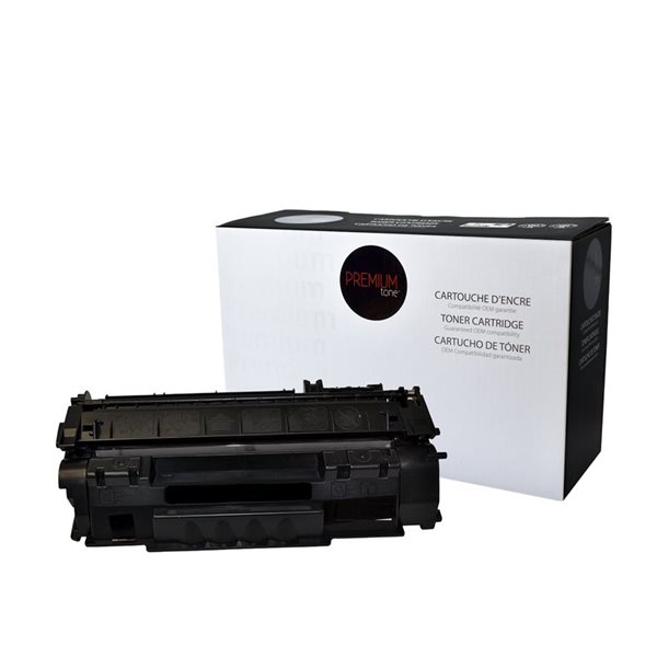 Remanufactured Toner Cartridge  (Alternative to HP 53A) - Black