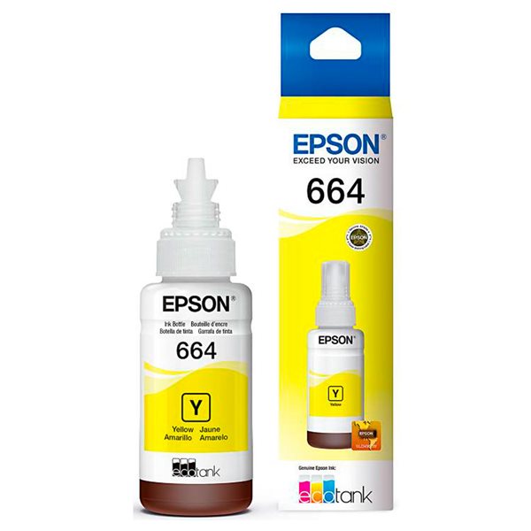 EcoTank T664 Ink Bottle - Yellow