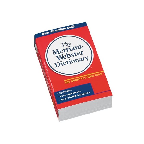 Dictionnaire anglais The New Merriam-Webster