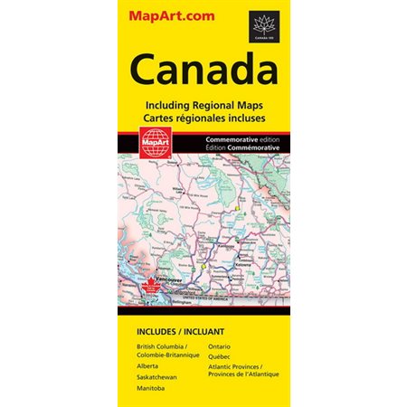 Canada (carte routière)