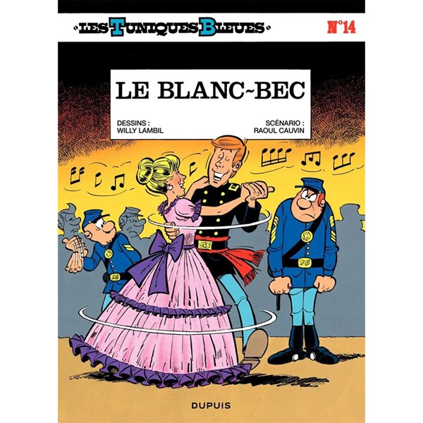 Le blanc-bec, Tome 14, Les Tuniques bleues