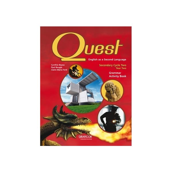 Grammar Activity Book - Quest - English as a Second Language - Secondary 4