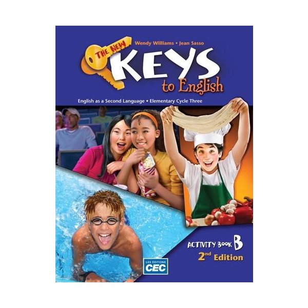Activity Book B - The New Keys to English - 2nd Edition - English as a Second Language - Grade 6