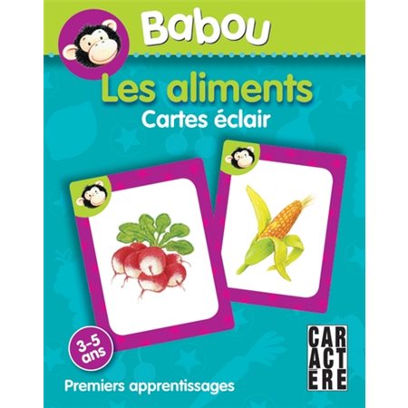 Babou : les aliments (cartes éclair)