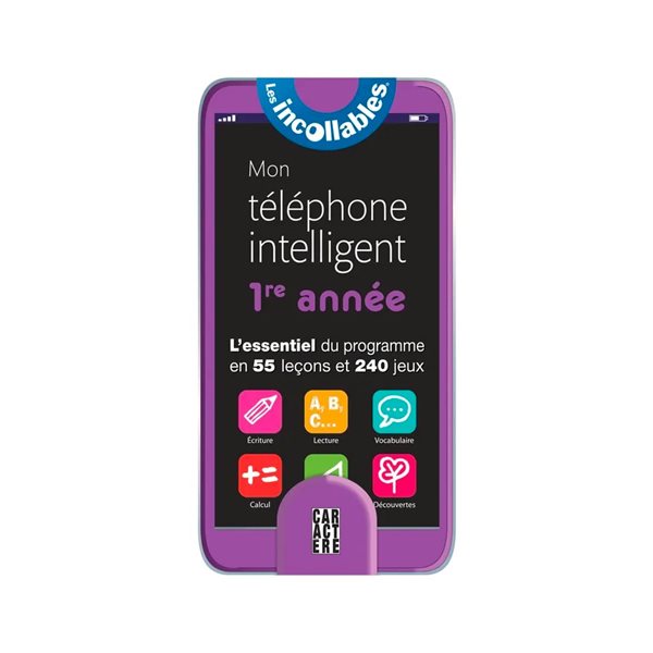 Cahier de révision Les incollables Mon téléphone intelligent - 1re année