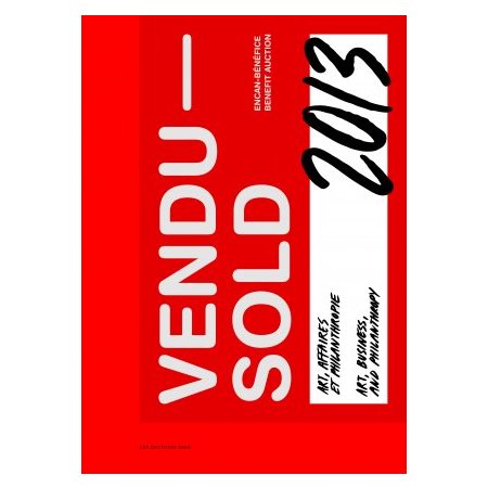 Vendu-sold 2013